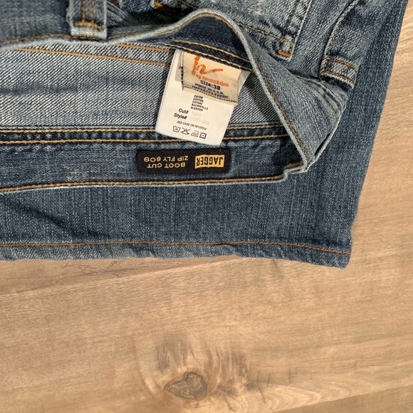 Men’s Citizens Jagger 609 Boot Cut Blue Jeans - Picture 7 of 8